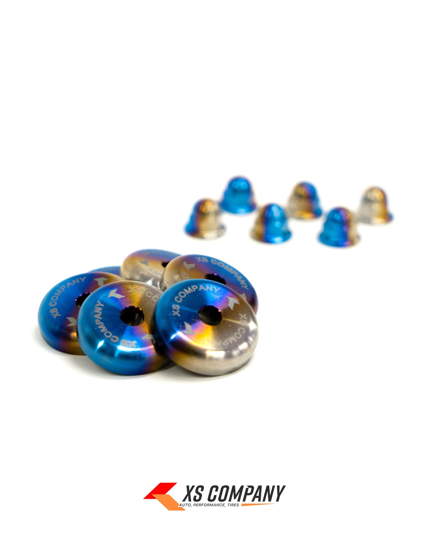 XS Company Titanium valve cover washer and bolt/nuts