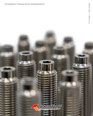 Titanium lugbolt conversion