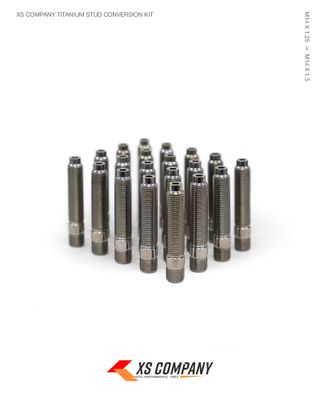 Titanium lugbolt conversion