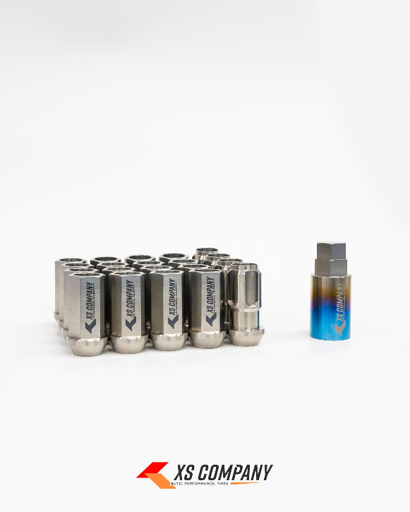 Lightweight Titanium Lug Nuts (Ghost Finish)