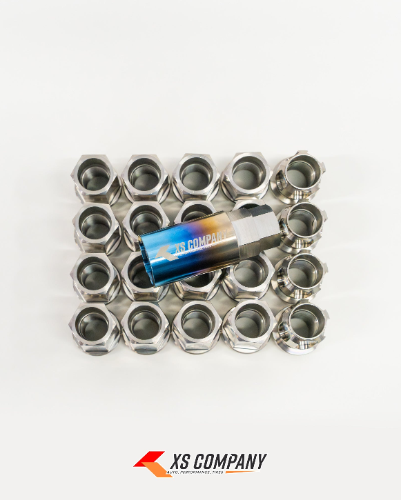 Lightweight Titanium Lug Nuts (Ghost Finish)