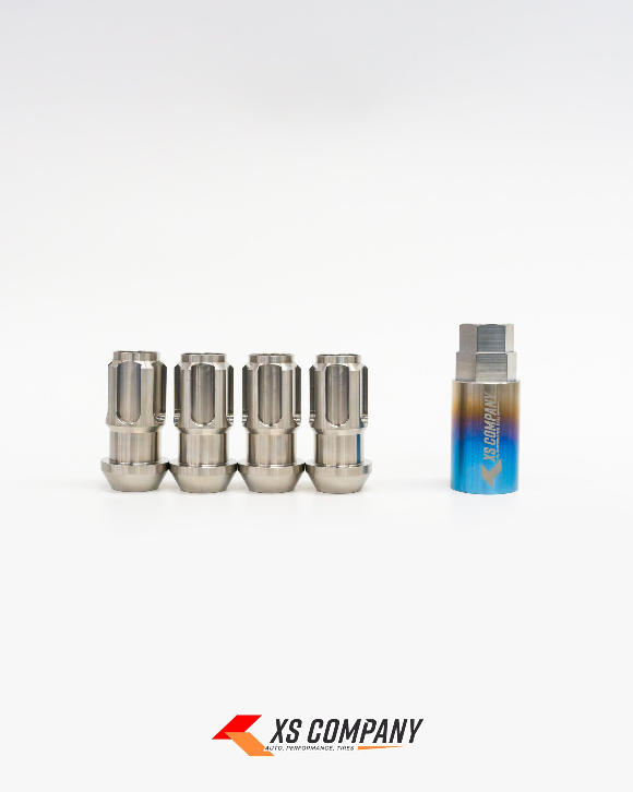Lightweight Titanium Lug Nuts (Ghost Finish)