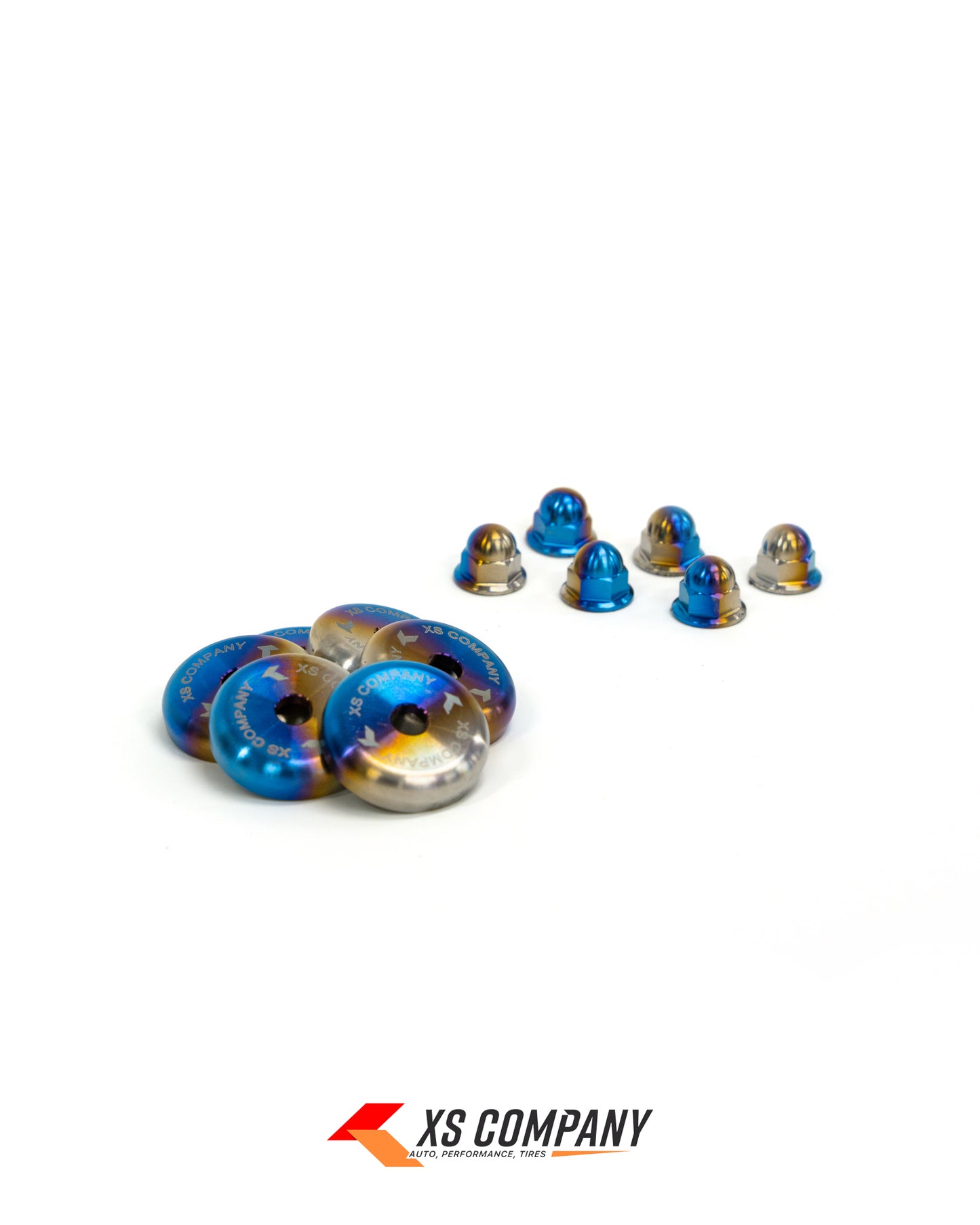 XS Company Titanium valve cover washer and bolt/nuts