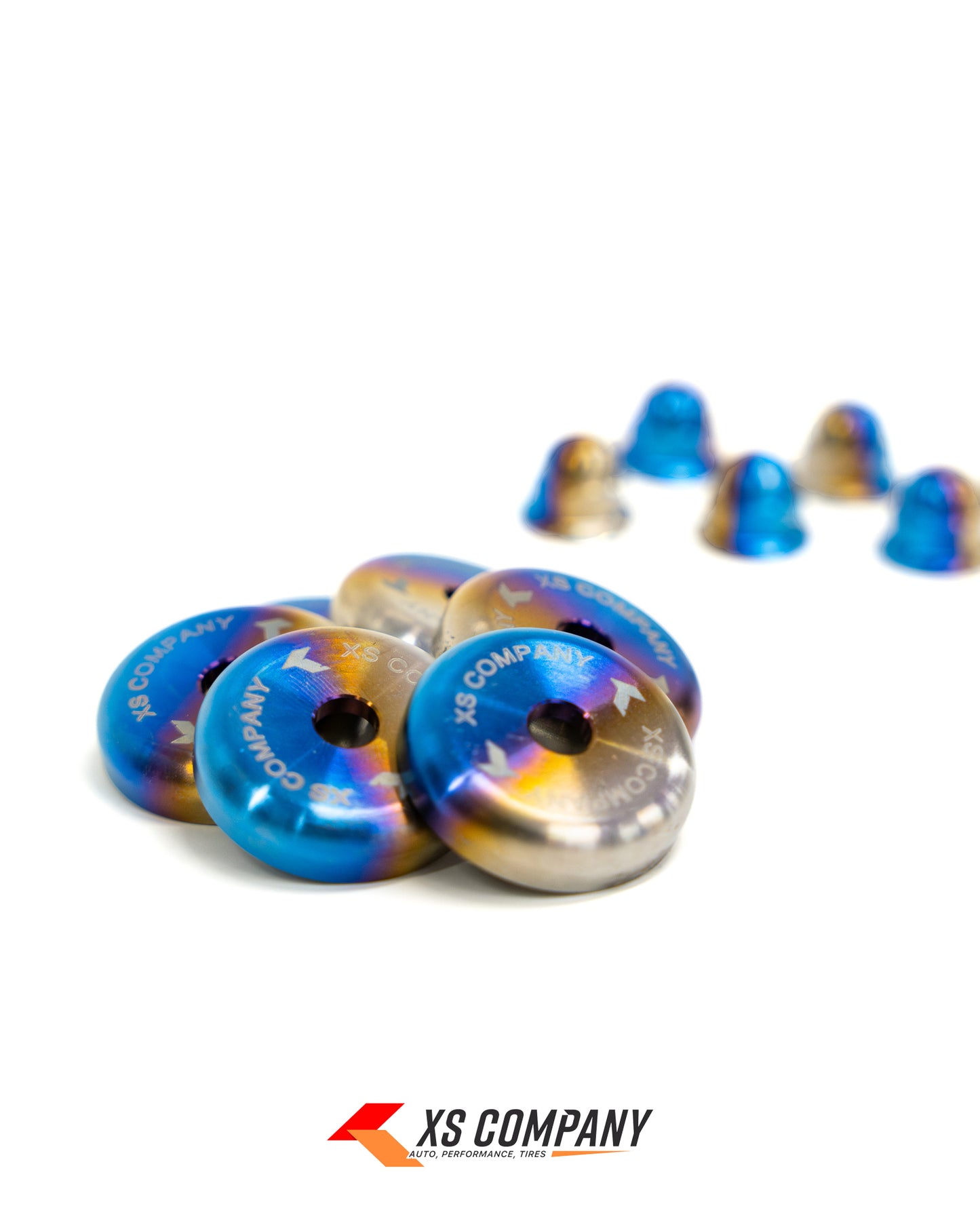 XS Company Titanium valve cover washer and bolt/nuts