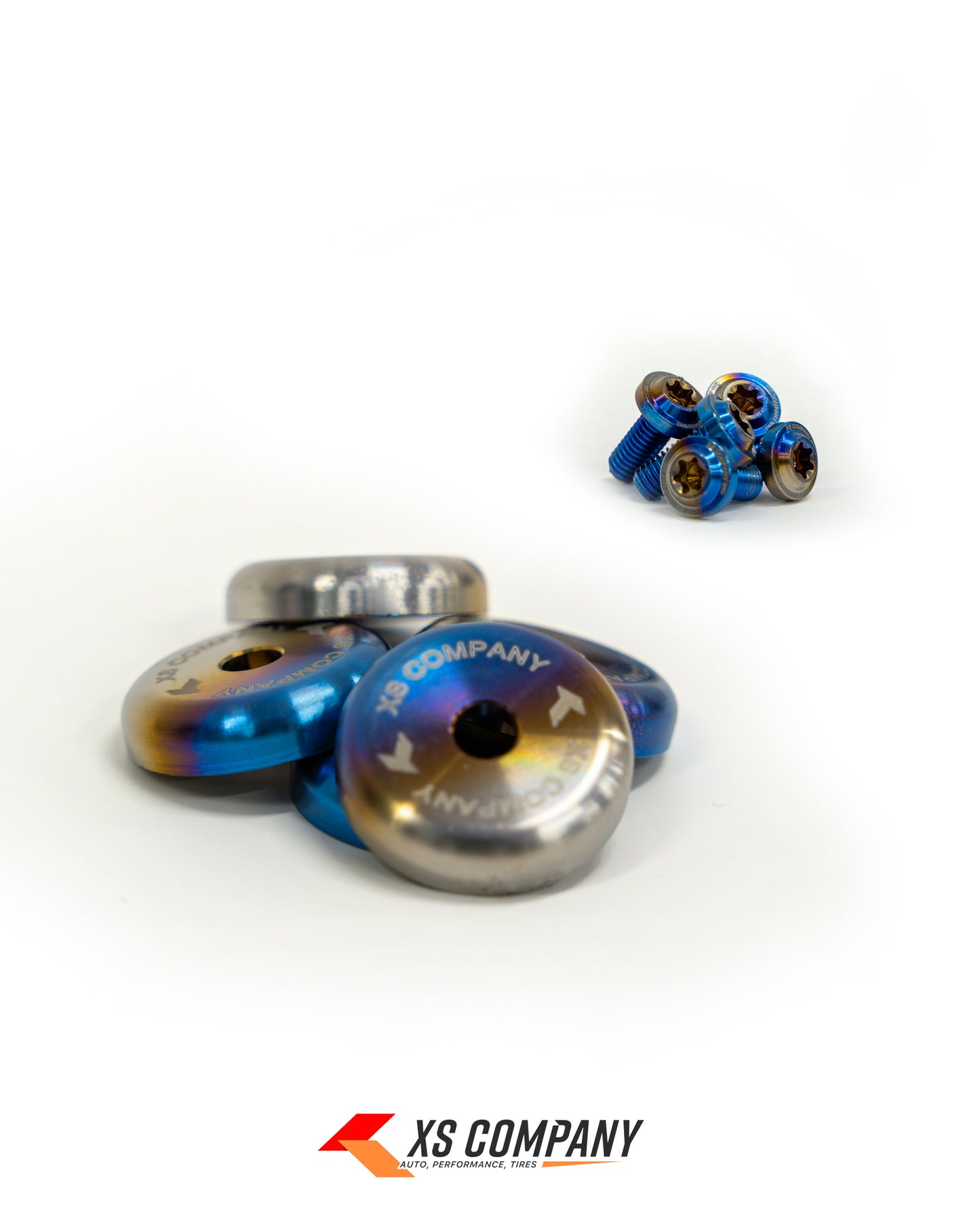 XS Company Titanium valve cover washer and bolt/nuts